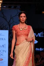 Model walks the ramp for Marg By Soumitra Show at Lakme Fashion Week 2015 Day 2 on 19th March 2015 (62)_550c07433c43f.JPG