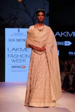 Model walks the ramp for Marg By Soumitra Show at Lakme Fashion Week 2015 Day 2 on 19th March 2015 (67)_550c075a69758.JPG