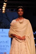 Model walks the ramp for Marg By Soumitra Show at Lakme Fashion Week 2015 Day 2 on 19th March 2015 (68)_550c075f56604.JPG