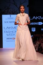 Model walks the ramp for Marg By Soumitra Show at Lakme Fashion Week 2015 Day 2 on 19th March 2015 (8)_550c06732dba2.JPG