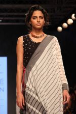 Model walks the ramp for Mayank and Shraddha Nigam Show at Lakme Fashion Week 2015 Day 2 on 19th March 2015 (47)_550c0724aed39.JPG