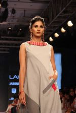 Model walks the ramp for Mayank and Shraddha Nigam Show at Lakme Fashion Week 2015 Day 2 on 19th March 2015 (59)_550c074d89c63.JPG