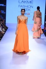 Model walks the ramp for Mulmul Show at Lakme Fashion Week 2015 Day 2 on 19th March 2015 (100)_550c0a92c940c.JPG