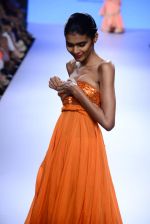 Model walks the ramp for Mulmul Show at Lakme Fashion Week 2015 Day 2 on 19th March 2015 (108)_550c0aa0548f4.JPG
