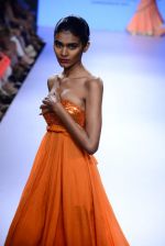 Model walks the ramp for Mulmul Show at Lakme Fashion Week 2015 Day 2 on 19th March 2015 (111)_550c0aa5cac1c.JPG