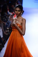 Model walks the ramp for Mulmul Show at Lakme Fashion Week 2015 Day 2 on 19th March 2015 (112)_550c0aa8c06ab.JPG