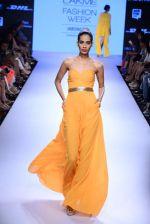 Model walks the ramp for Mulmul Show at Lakme Fashion Week 2015 Day 2 on 19th March 2015 (145)_550c0aec94598.JPG