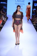 Model walks the ramp for Mulmul Show at Lakme Fashion Week 2015 Day 2 on 19th March 2015 (193)_550c0b2237c08.JPG