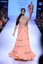 Model walks the ramp for Mulmul Show at Lakme Fashion Week 2015 Day 2 on 19th March 2015 (72)_550c0a74d81eb.JPG