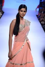 Model walks the ramp for Mulmul Show at Lakme Fashion Week 2015 Day 2 on 19th March 2015 (75)_550c0a787a324.JPG