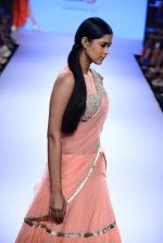 Model walks the ramp for Mulmul Show at Lakme Fashion Week 2015 Day 2 on 19th March 2015 (76)_550c0a795c356.JPG