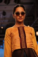 Model walks the ramp for Shruti Sancheti Show at Lakme Fashion Week 2015 Day 2 on 19th March 2015 (44)_550c1376a4c1c.JPG