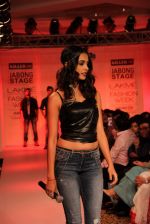 Sarah Jane Dias walks the ramp for Killer and Easies Show at Lakme Fashion Week 2015 Day 2 on 19th March 2015 (298)_550c0687b783f.JPG