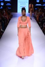 Model walk the ramp for Annaika Show at Lakme Fashion Week 2015 Day 4 on 21st March 2015 (58)_550ec4394d273.JPG