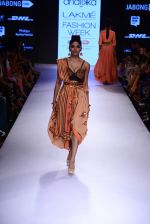 Model walk the ramp for Annaika Show at Lakme Fashion Week 2015 Day 4 on 21st March 2015 (64)_550ec4402f201.JPG
