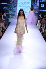 Model walk the ramp for Arpita Mehta Show at Lakme Fashion Week 2015 Day 4 on 21st March 2015 (130)_550ec6b753429.JPG
