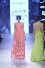 Model walk the ramp for Jatin Verma Show at Lakme Fashion Week 2015 Day 3 on 20th March 2015 (33)_550e8c9f4e240.JPG