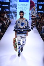 Model walk the ramp for Ken Ferns Show at Lakme Fashion Week 2015 Day 4 on 21st March 2015 (41)_550ec63d5304a.JPG