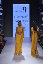 Model walk the ramp for Nikhil Thampi Show at Lakme Fashion Week 2015 Day 3 on 20th March 2015 (21)_550e8c25a7764.JPG