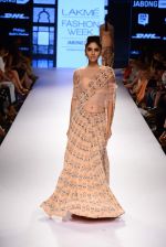 Model walk the ramp for Payal Singhal Show at Lakme Fashion Week 2015 Day 4 on 21st March 2015  (33)_550ec759a2478.JPG