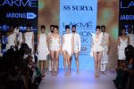 Model walk the ramp for SS Surya Show at Lakme Fashion Week 2015 Day 4 on 21st March 2015 (175)_550ecb1f6c517.JPG