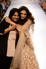 Tamannaah Bhatia walk the ramp for Payal Singhal Show at Lakme Fashion Week 2015 Day 4 on 21st March 2015  (18)_550ec720446be.JPG