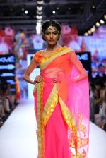 Model walk the ramp for Mandira Bedi Show at Lakme Fashion Week 2015 Day 5 on 22nd March 2015 (96)_550fdb9a57d5d.JPG