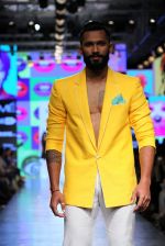 Model walk the ramp for Wendell Rodricks Show at Lakme Fashion Week 2015 Day 5 on 22nd March 2015 (155)_550fde2a40417.JPG