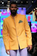 Model walk the ramp for Wendell Rodricks Show at Lakme Fashion Week 2015 Day 5 on 22nd March 2015 (255)_550fdefc43781.JPG