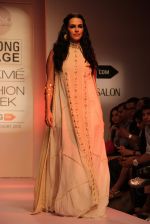 Neha Dhupia walk the ramp for RRISO Show at Lakme Fashion Week 2015 Day 5 on 22nd March 2015 (130)_55100808b88de.JPG