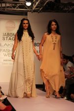 Neha Dhupia walk the ramp for RRISO Show at Lakme Fashion Week 2015 Day 5 on 22nd March 2015 (146)_55100829f30c0.JPG
