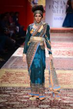 Model walk the ramp for JJ Valaya on day 1 of Amazon India Fashion Week on 25th March 2015 (178)_5513cf8f07c05.JPG