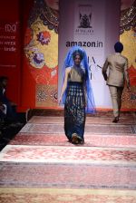 Model walk the ramp for JJ Valaya on day 1 of Amazon India Fashion Week on 25th March 2015 (210)_5513d01b4f0d9.JPG