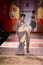 Model walk the ramp for JJ Valaya on day 1 of Amazon India Fashion Week on 25th March 2015 (24)_5513cd6663511.JPG