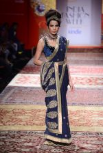 Model walk the ramp for JJ Valaya on day 1 of Amazon India Fashion Week on 25th March 2015 (245)_5513d066878d4.JPG