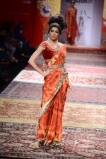 Model walk the ramp for JJ Valaya on day 1 of Amazon India Fashion Week on 25th March 2015 (307)_5513d0e5e88ea.JPG