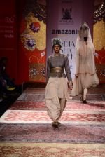 Model walk the ramp for JJ Valaya on day 1 of Amazon India Fashion Week on 25th March 2015 (41)_5513cdb924b7a.JPG