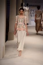 Model walk the ramp for Kavita Bhartia on day 1 of Amazon India Fashion Week on 25th March 2015 (41)_5513ce0803266.JPG