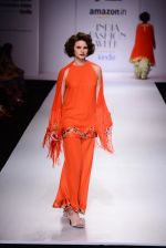 Model walk the ramp for Nikasha on day 1 of Amazon India Fashion Week on 25th March 2015 (89)_5513d2d359b06.JPG