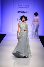 Model walk the ramp for Payal Singhal on day 1 of Amazon India Fashion Week on 25th March 2015 (110)_5513d4e1e5a54.JPG