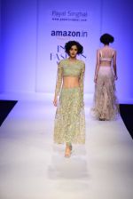 Model walk the ramp for Payal Singhal on day 1 of Amazon India Fashion Week on 25th March 2015 (159)_5513d5410eb7b.JPG