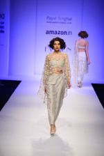 Model walk the ramp for Payal Singhal on day 1 of Amazon India Fashion Week on 25th March 2015 (196)_5513d57ab0d68.JPG