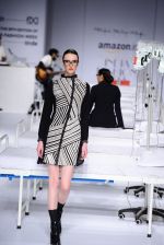 Model walk the ramp for Rajesh Pratap Singh on day 1 of Amazon India Fashion Week on 25th March 2015 (201)_5513d5abdbfdd.JPG