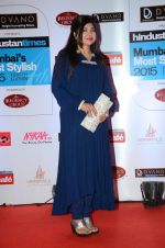 Alka Yagnik at HT Mumbai_s Most Stylish Awards 2015 in Mumbai on 26th March 2015(2099)_55153fd3a87ab.JPG