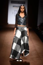 Model walk the ramp for Abraham Thakore on day 2 of Amazon India Fashion Week on 26th March 2015 (212)_551528b948295.JPG