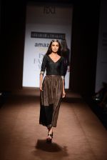 Model walk the ramp for Abraham Thakore on day 2 of Amazon India Fashion Week on 26th March 2015 (219)_551528c39316d.JPG