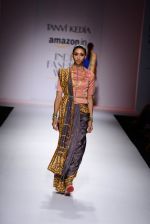 Model walk the ramp for Paromita Banerjee on day 3 of Amazon India Fashion Week on 27th March 2015 (76)_55167ef8dfa3a.JPG