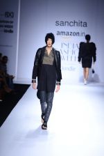 Model walk the ramp for Sanchita on day 3 of Amazon India Fashion Week on 27th March 2015 (65)_55167edc39645.JPG