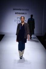 Model walk the ramp for Tanvi Kedia on day 3 of Amazon India Fashion Week on 27th March 2015 (92)_55167fc965399.JPG