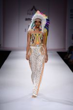 Model walk the ramp for Pia Pauro on day 4 of Amazon India Fashion Week on 28th March 2015 (138)_5517f764673e7.JPG